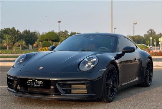 rent Porsche 911 Carrera GTS Coupe (Black) in dubai UAE