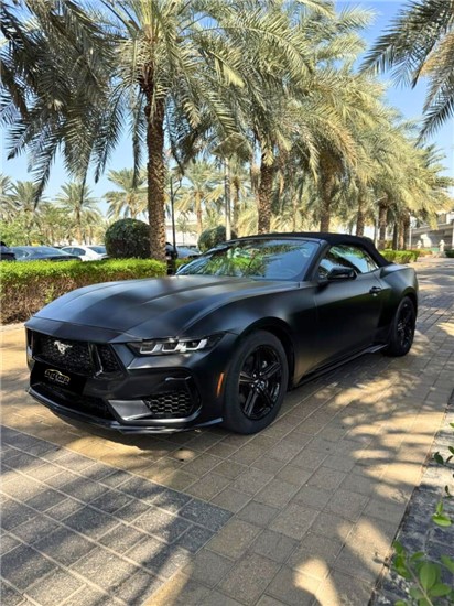 rent Mustang Turbo in dubai UAE